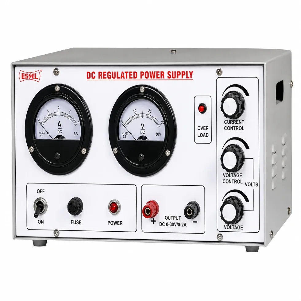 Dual DC Regulated Power Supply