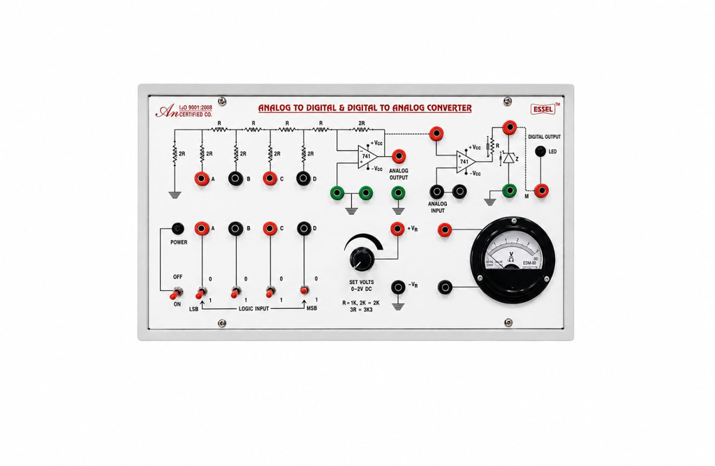 Analog To Digital & Digital To Analog Convertor