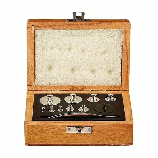 Analytical Weight Box Brass – 1mg to 100g